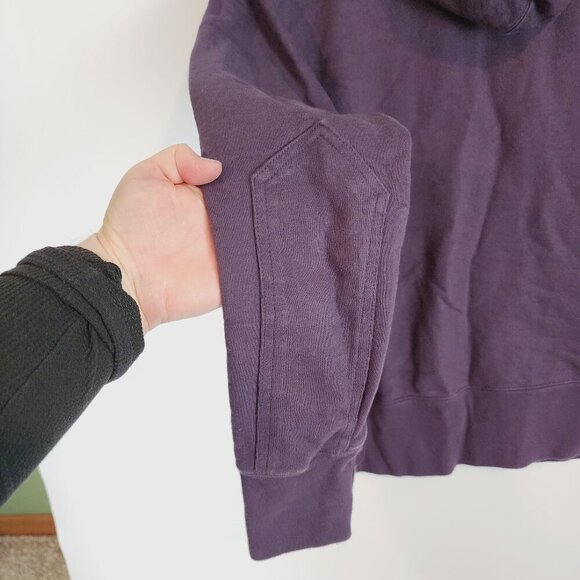 American Giant Deep Purple Full-Zip Hoodie - Picture 8 of 14